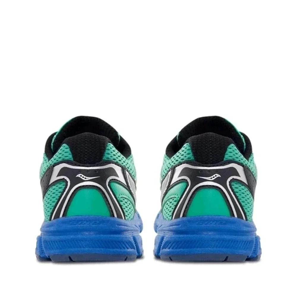 Saucony Ride Millennium KDZ Green Blue Unisex Kids Size 5 Running Shoes  NEW